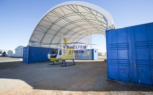 12m Container Shelter image 1